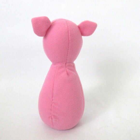 Early Years 6" Plush Bowling Farm Animal Pins Jingle Cotton Baby Toy Cow & Pig - Picture 4 of 8